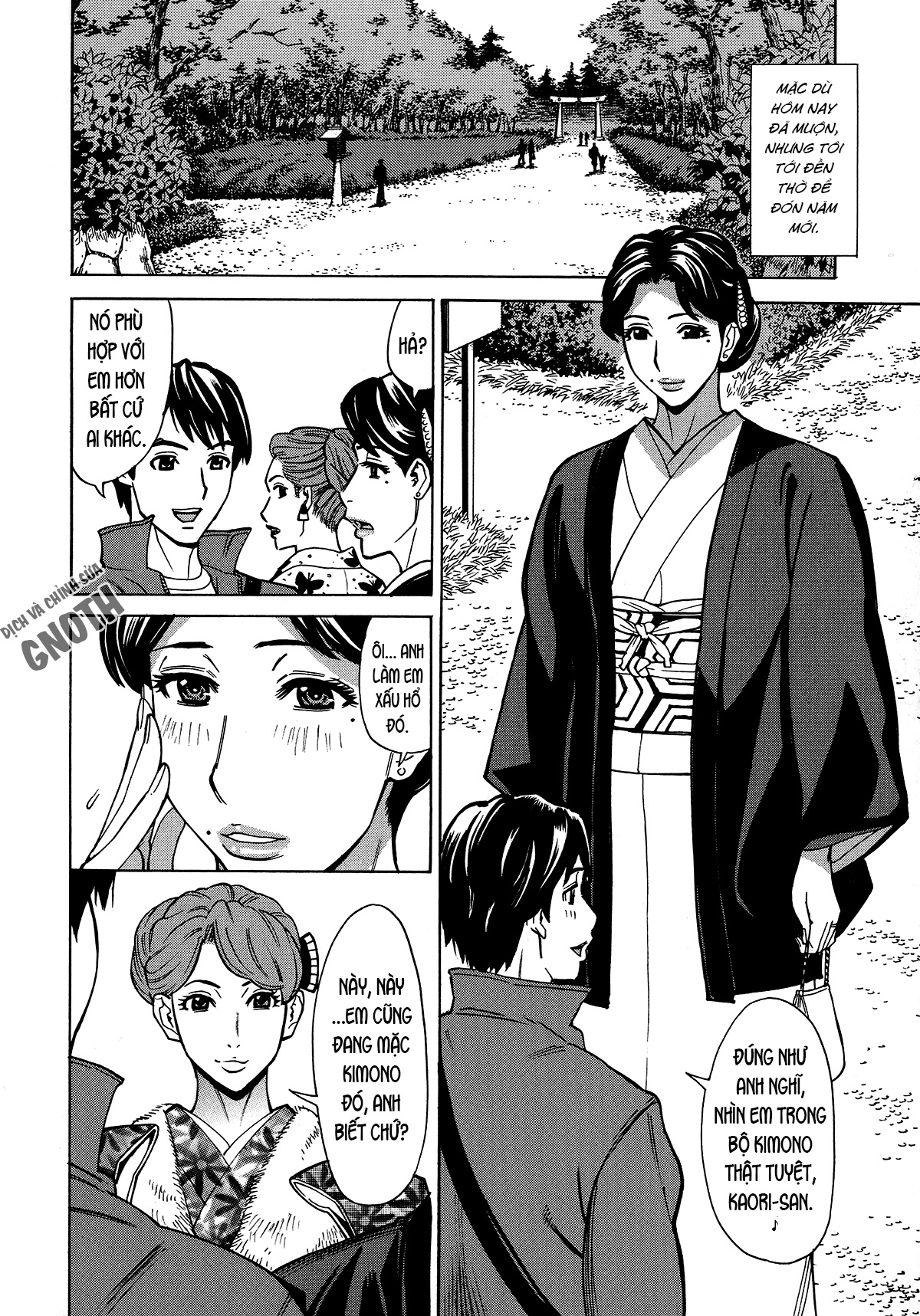 Đọc truyện hentai Hitozuma Koi Hanabi - Chap 4 - Ngoại tình với trai trẻ (4)