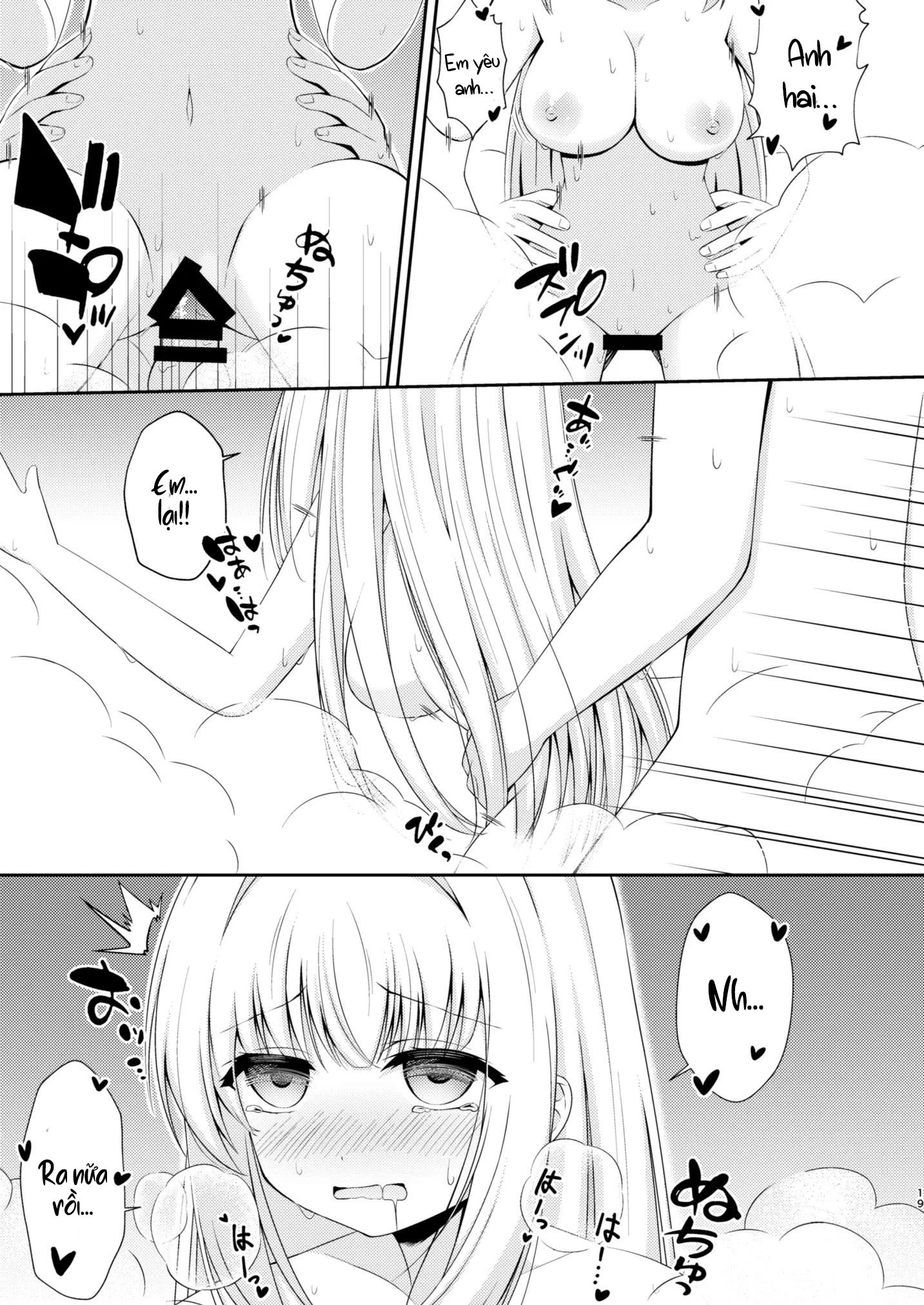 Đọc truyện hentai Cô em gái dẫm đãng chỉ làm tình với anh trai của mình! - Chap 2