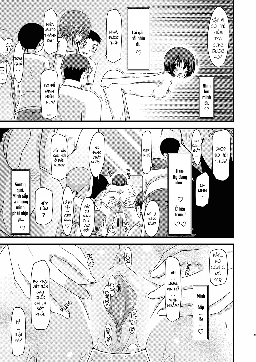 Đọc truyện hentai Cô gái thích khoả thân - Chap 4