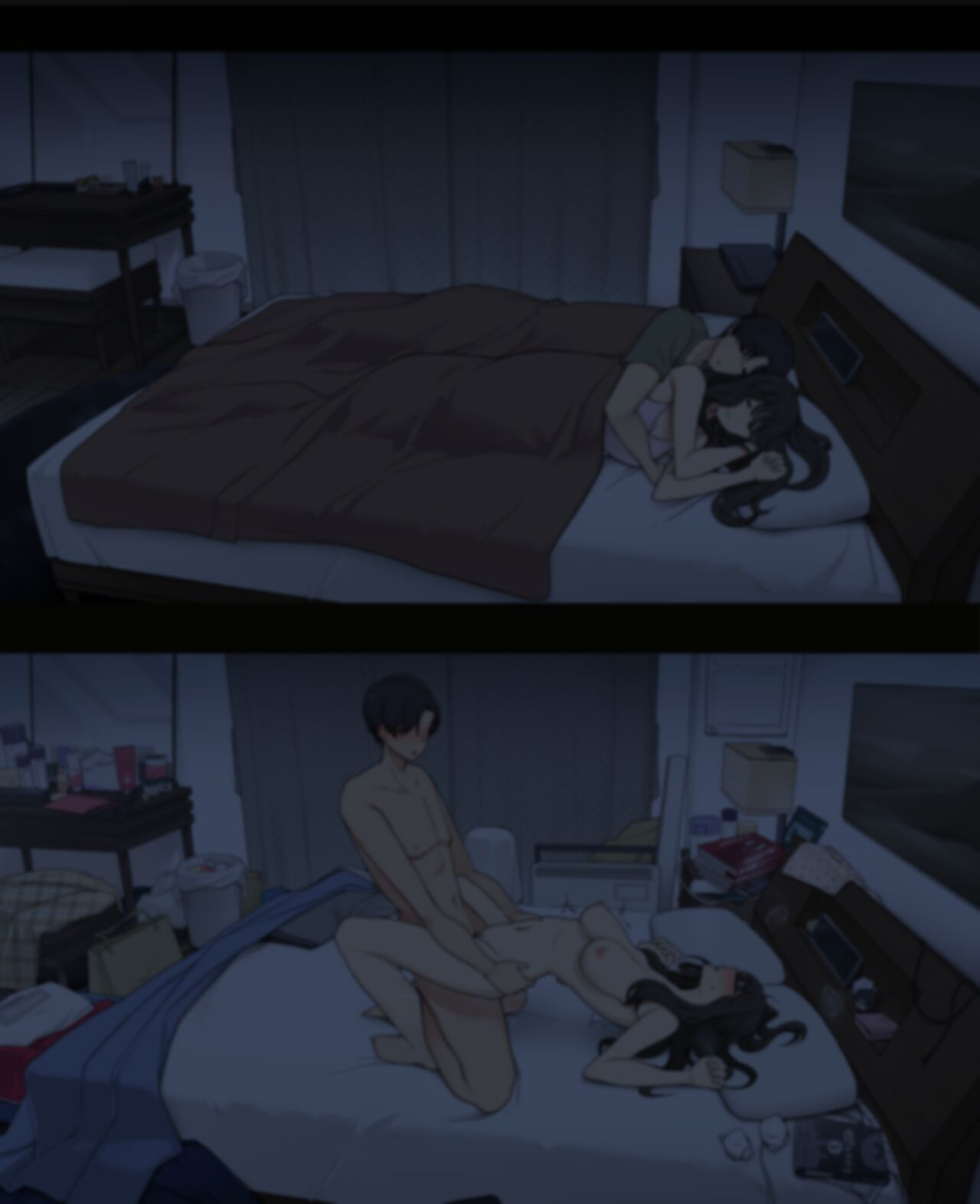 Đọc truyện hentai Cuộc sống thường nhật của một cặp đôi: Tháng đầu sống chung và một năm sau - Oneshot