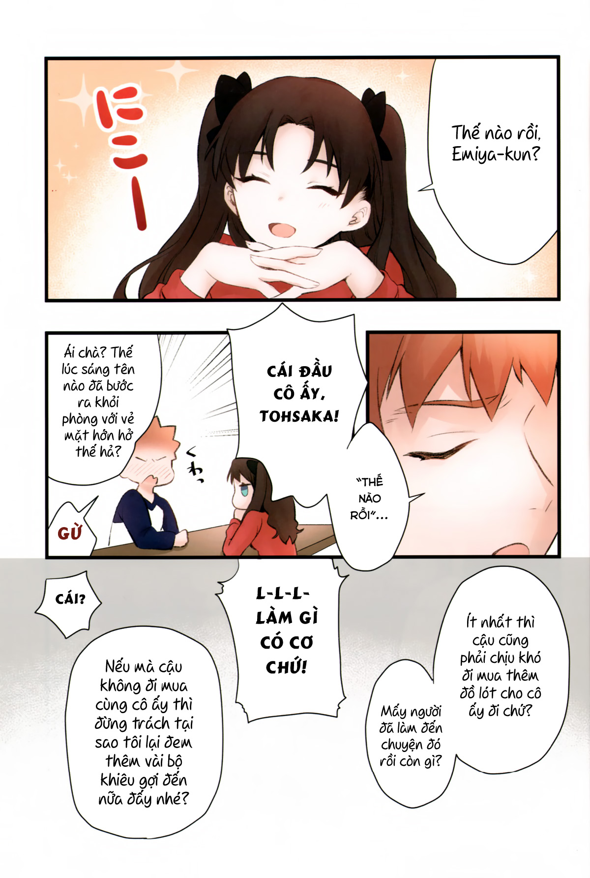 Đọc truyện hentai Souiu Shitagi wa Ore ni wa Hayai (Fate/stay night) - Oneshot