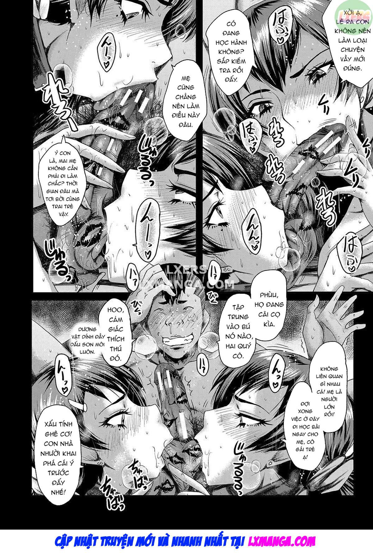 Đọc truyện hentai Bạn tôi đã cướp đi cả người bạn thời thơ ấu của tôi và mẹ tôi - Chap 4