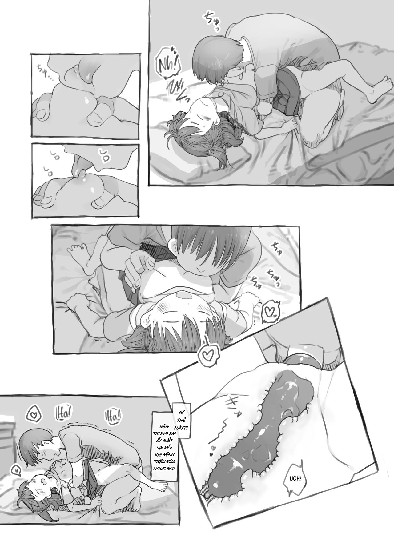 Đọc truyện hentai Fap cùng em gái - Chap 2.1