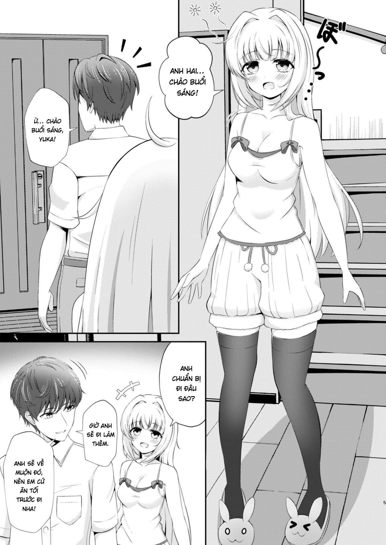 Đọc truyện hentai Cô em gái dẫm đãng chỉ làm tình với anh trai của mình! - Chap 1