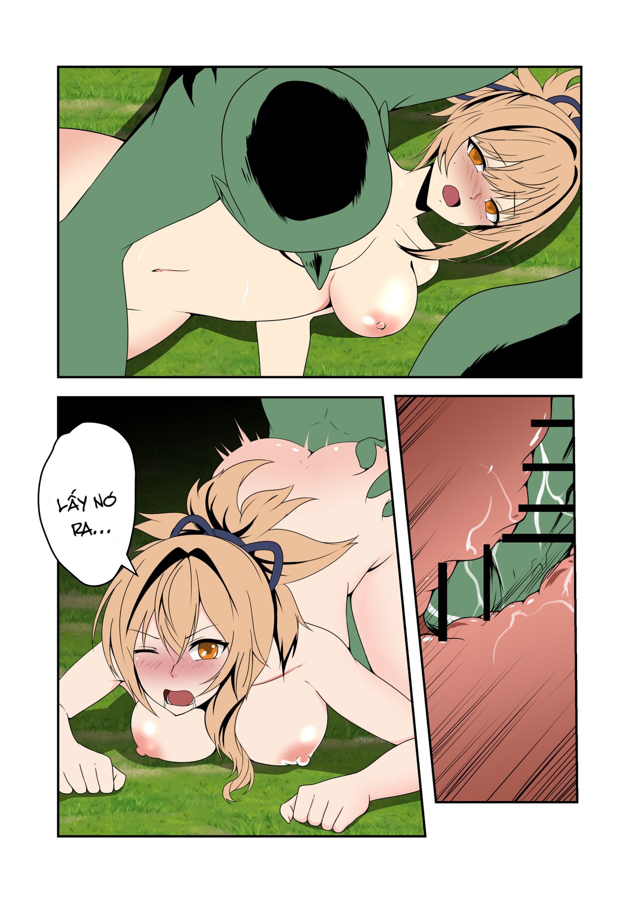 Đọc truyện hentai Chiến tranh chớp nhoáng - Chap 3.9