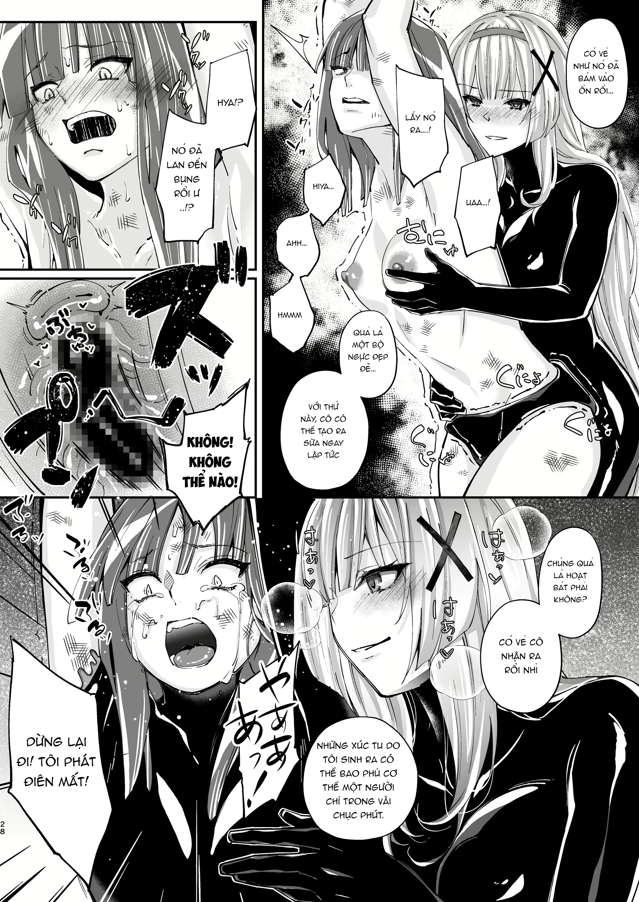 Đọc truyện hentai Cộng Sinh Câu chuyện về nàng công chúa hiệp sĩ bị ký sinh bởi bộ đồ xúc tu cao su màu đen - Onechot