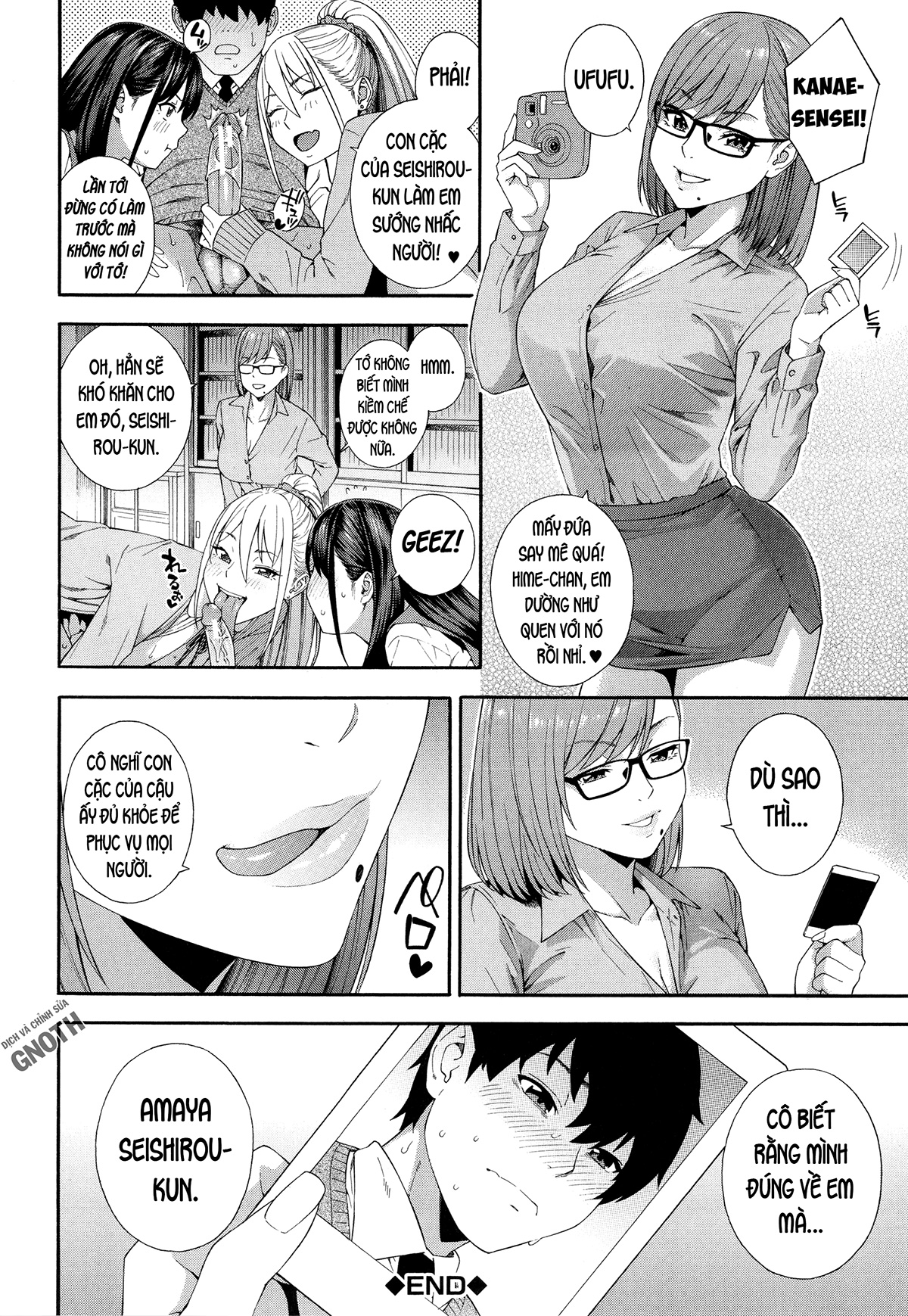 Đọc truyện hentai Phòng nghiên cứu Fallatio Chap 2