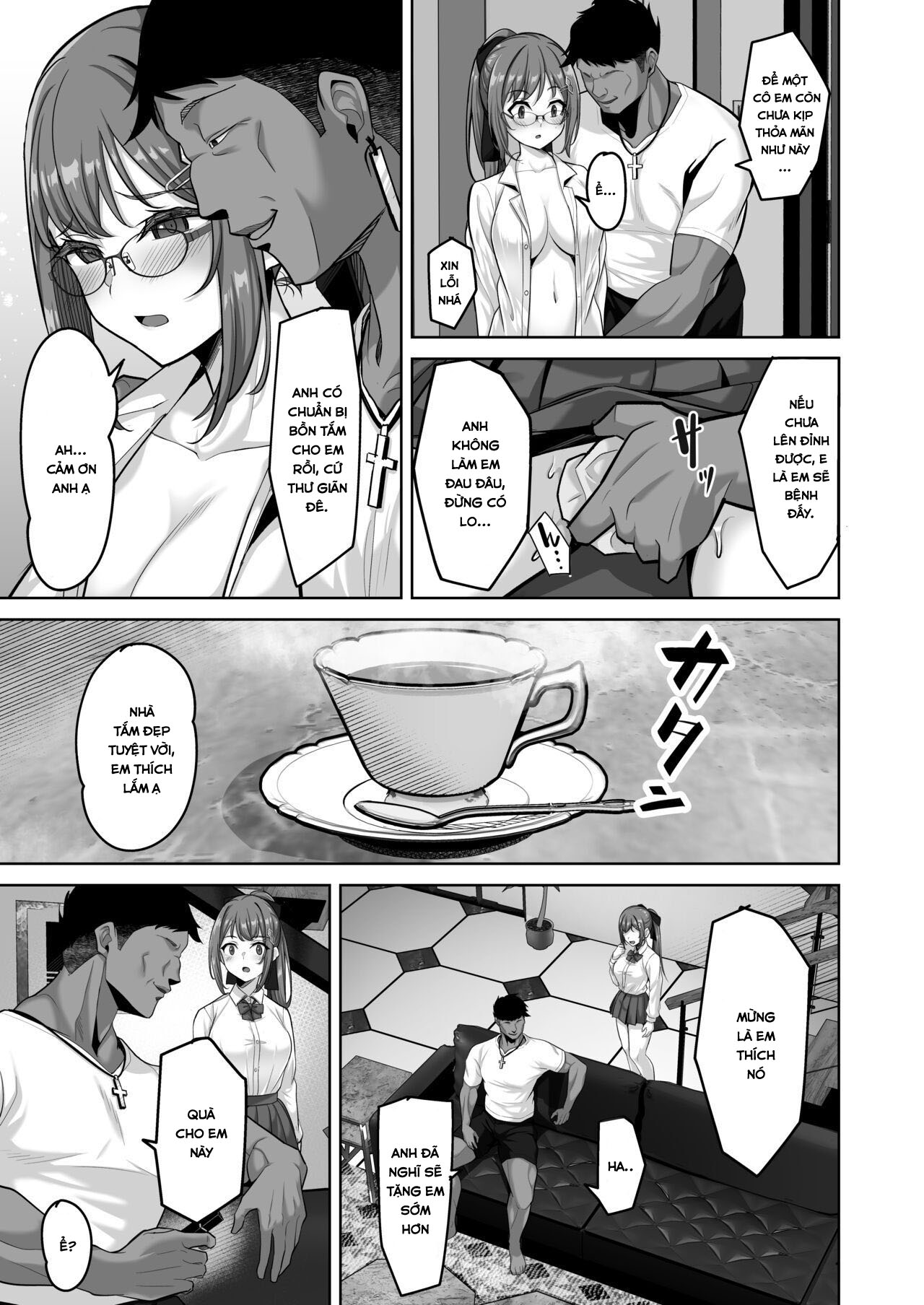 Đọc truyện hentai Nhật ký cuộc đời của bố Enkochi Trường hợp của Nonoka Araki - Oneshot
