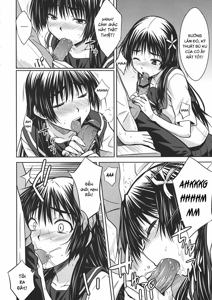 Đọc truyện hentai Bí mật của Saten Ruiko - Oneshot