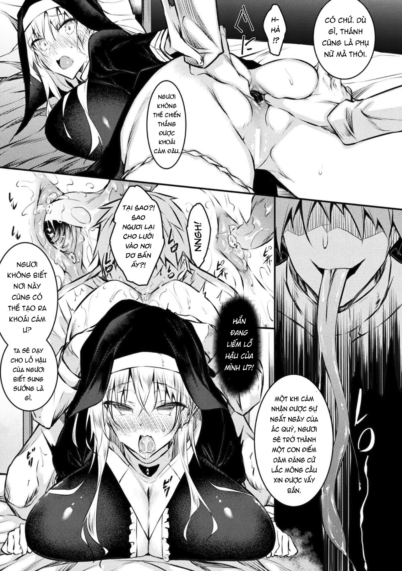Đọc truyện hentai Người đền bù Faffen sa ngã của vị thánh - Oneshot