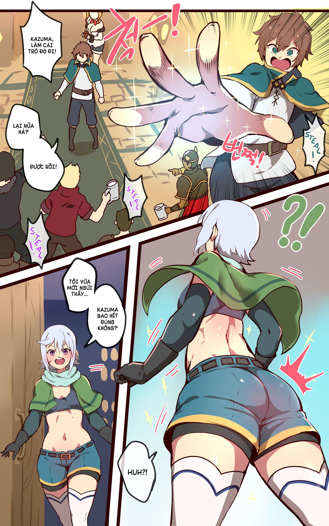 Đọc truyện hentai Kono Subarashii Sekai ni Syukufuku o! - Oneshot