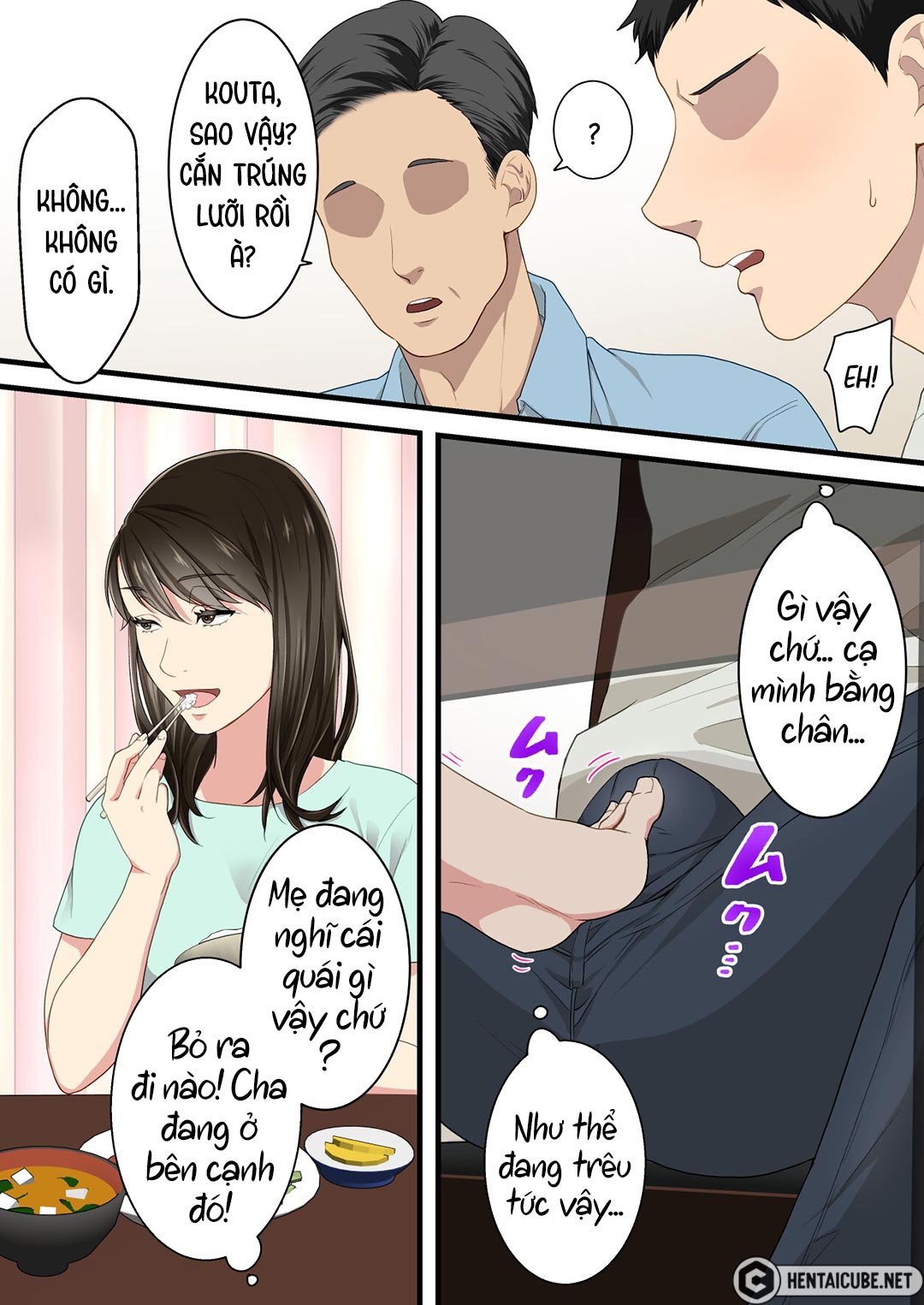 Đọc truyện hentai Mẹ con khắc khẩu đã trở thành người tình - Chap 2 - [END]
