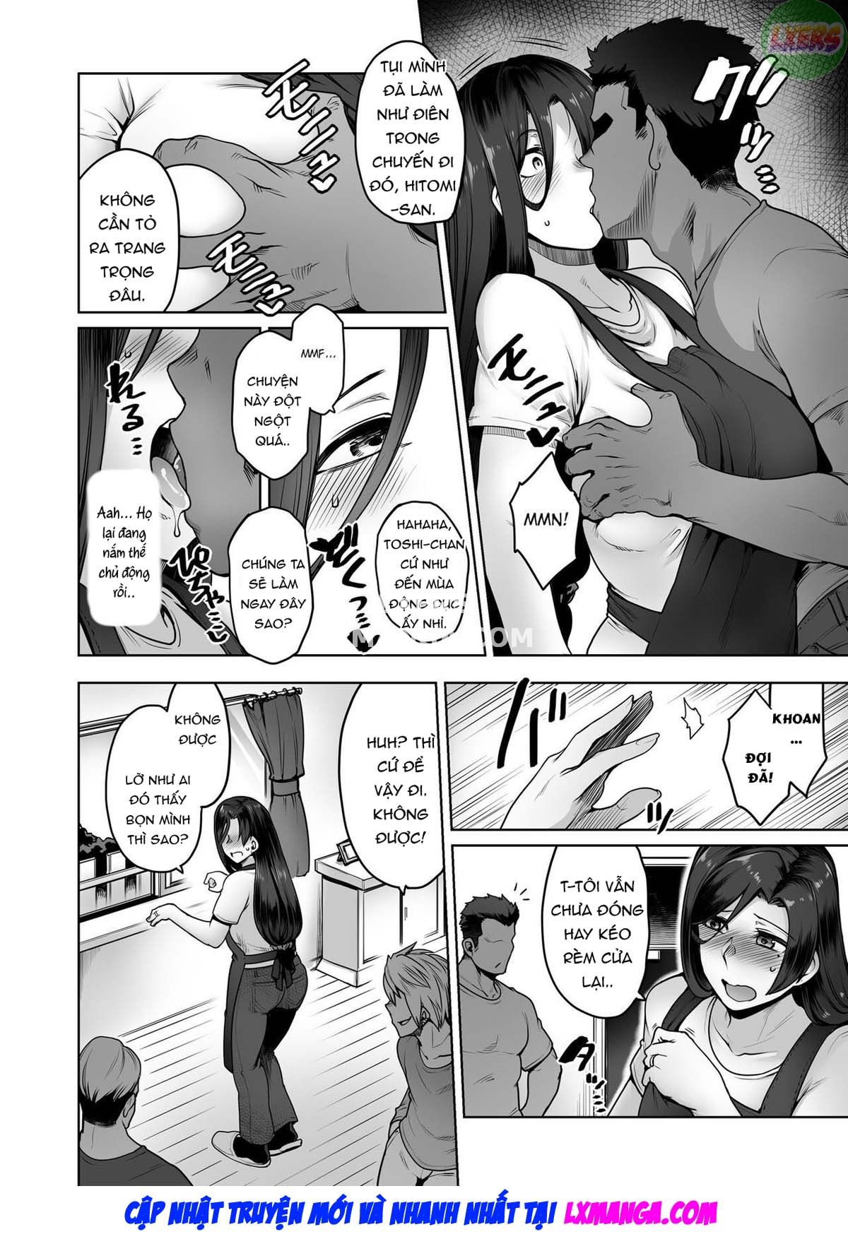 Đọc truyện hentai Sự không chung thủy của Hitomi-san - Oneshot