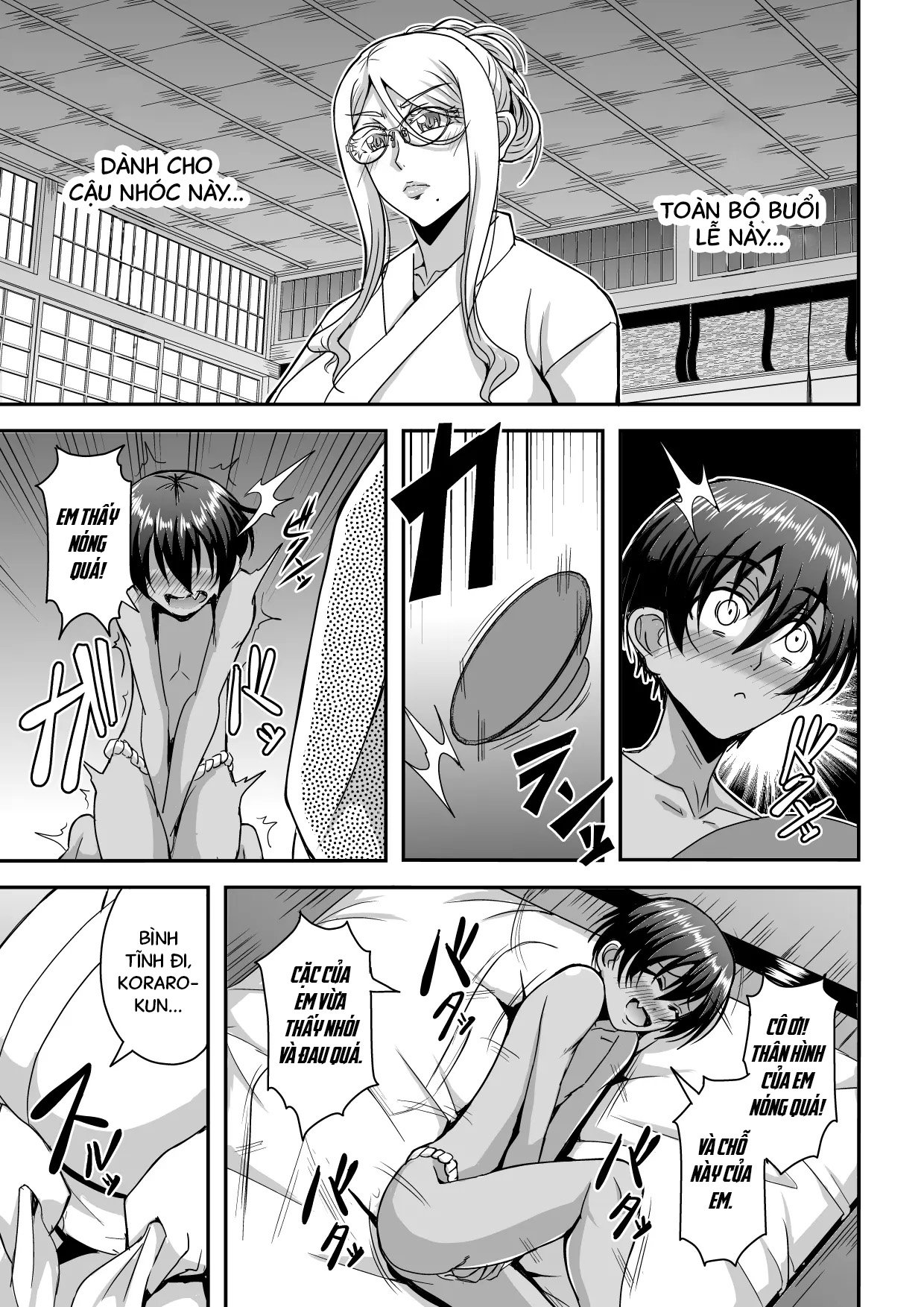 Đọc truyện hentai Cô giáo ngoại quốc tóc vàng - Oneshot