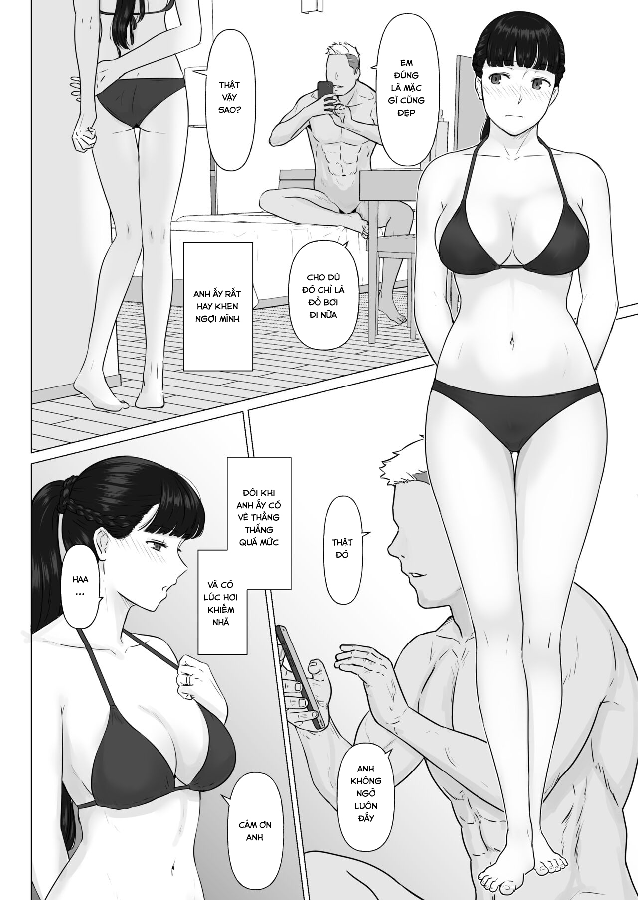 Đọc truyện hentai Một người vợ giàu có - Chap 2