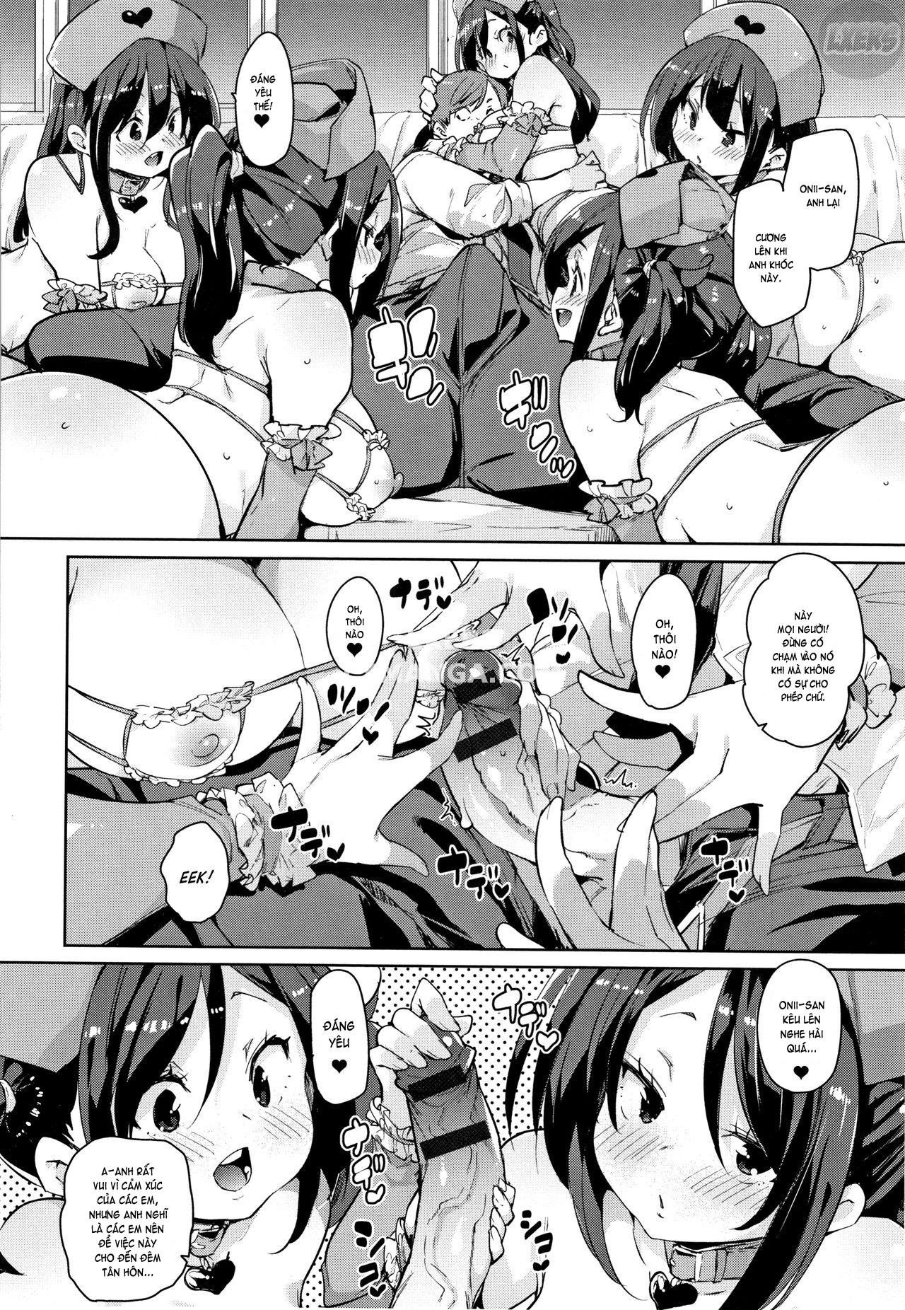 Đọc truyện hentai TƯƠI MẨY! Mấy cái lỗ mềm mịn kia thật dâm đãng - Chap 6