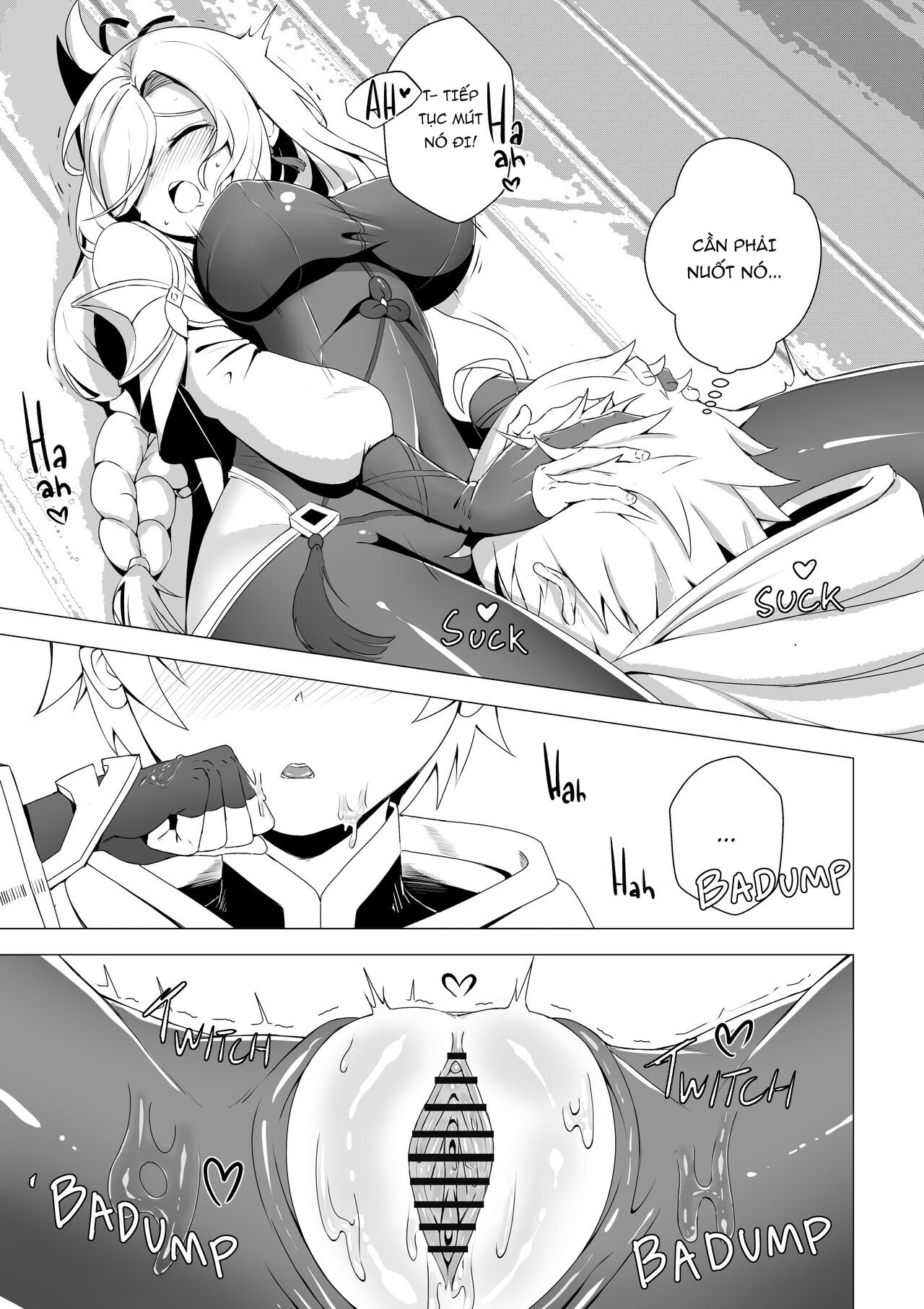 Đọc truyện hentai Shenhe Dạy Trừ Tà - Oneshot