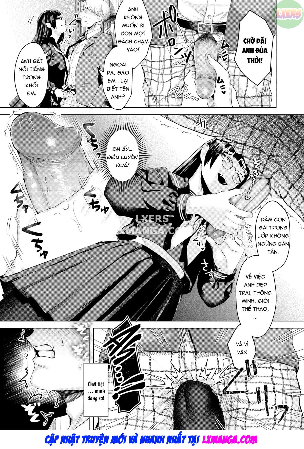Đọc truyện hentai Vết bẩn thư viện - Oneshot