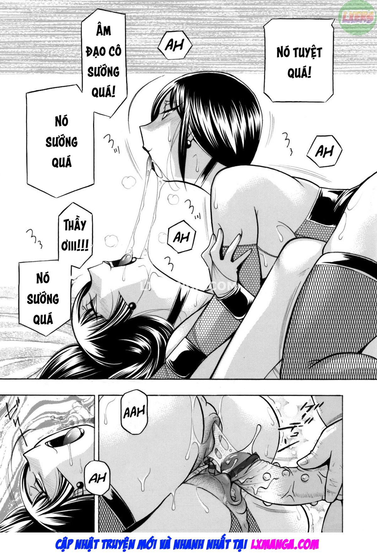 Đọc truyện hentai Nữ giáo viên dâm đãng và em học sinh may mắn Chap 9
