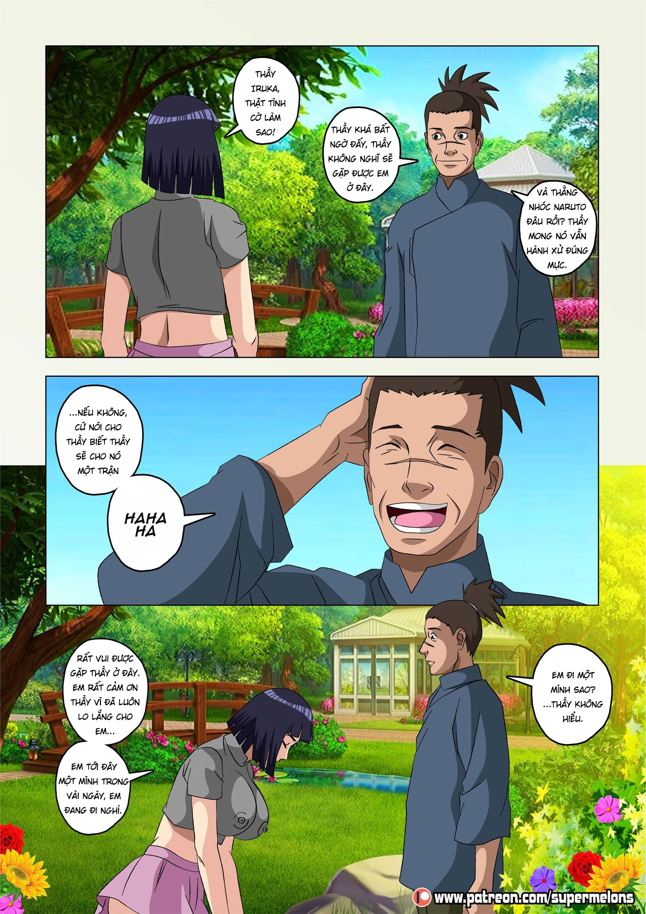 Đọc truyện hentai Hinata và sự tích thợ săn đầu buồi - Chap 1