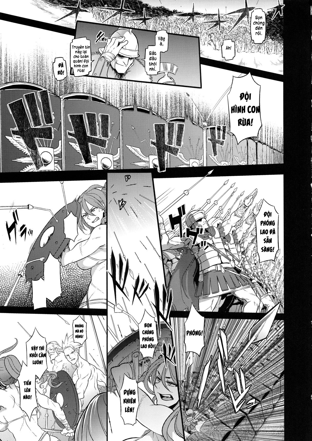 Đọc truyện hentai Nữ hoàng thực sự sẽ không bao giờ đầu hàng Oneshot nứng