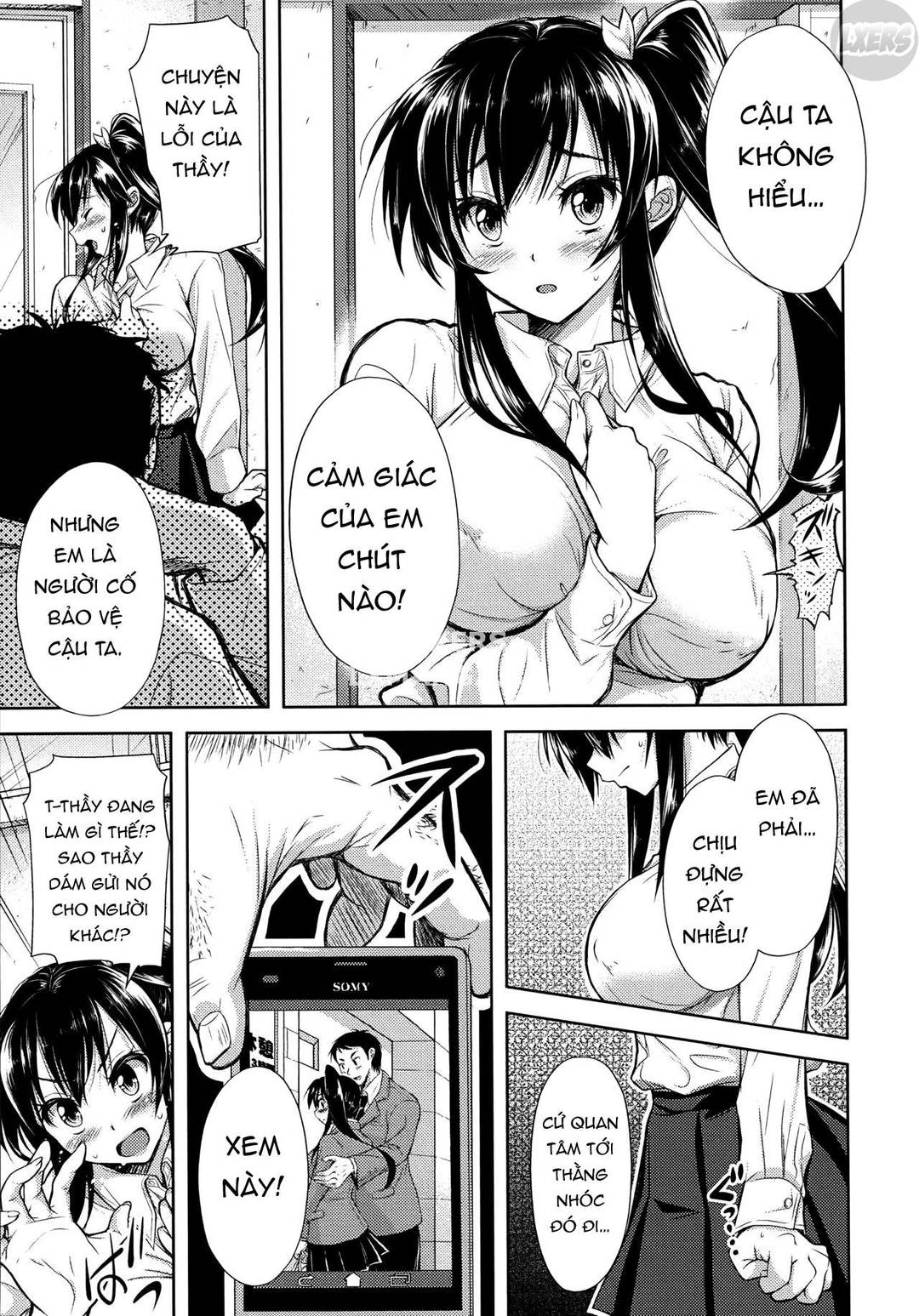 Đọc truyện hentai Khuôn mặt dâm đãng  và thực sự thèm tình - Chap 6