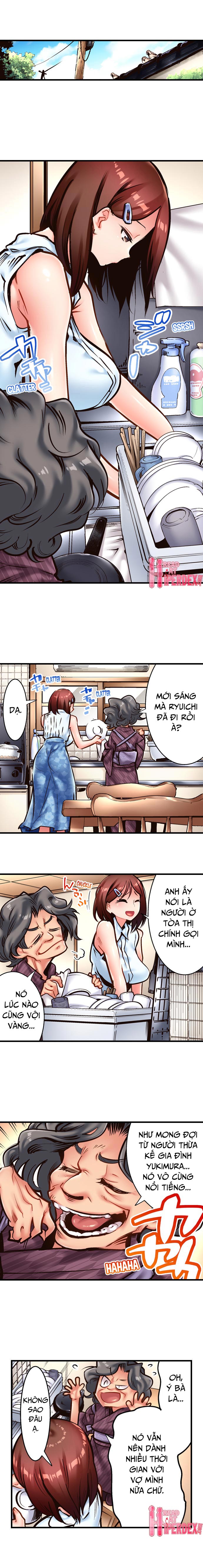 Đọc truyện hentai Fucking My Husband's Younger Brother - Chap 13