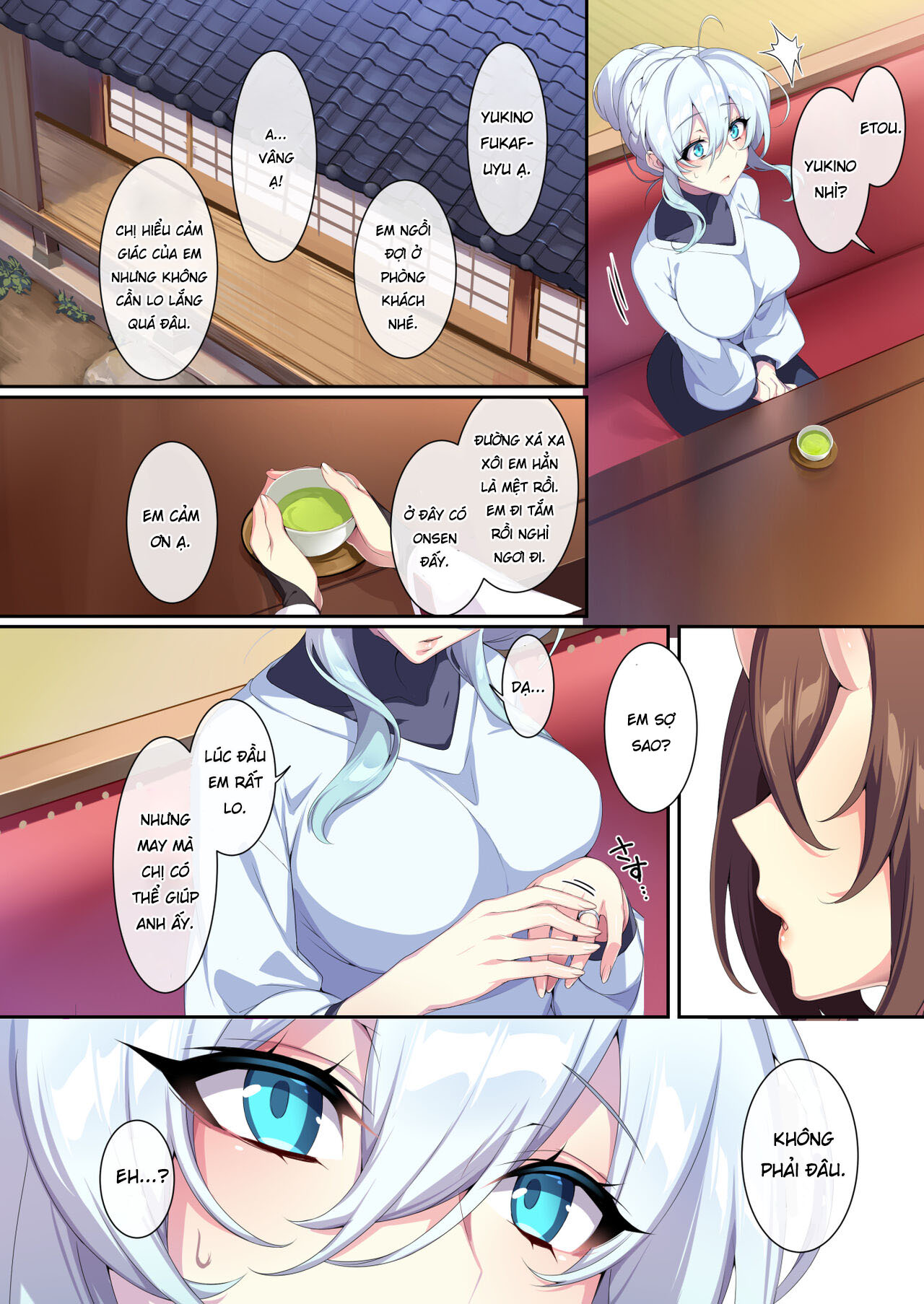 Đọc truyện hentai Tuyết nữ nứnglul và chiếc nhẫn bị nguyển rủa 2 - Chap 1 Địt em vu nữ quỷ