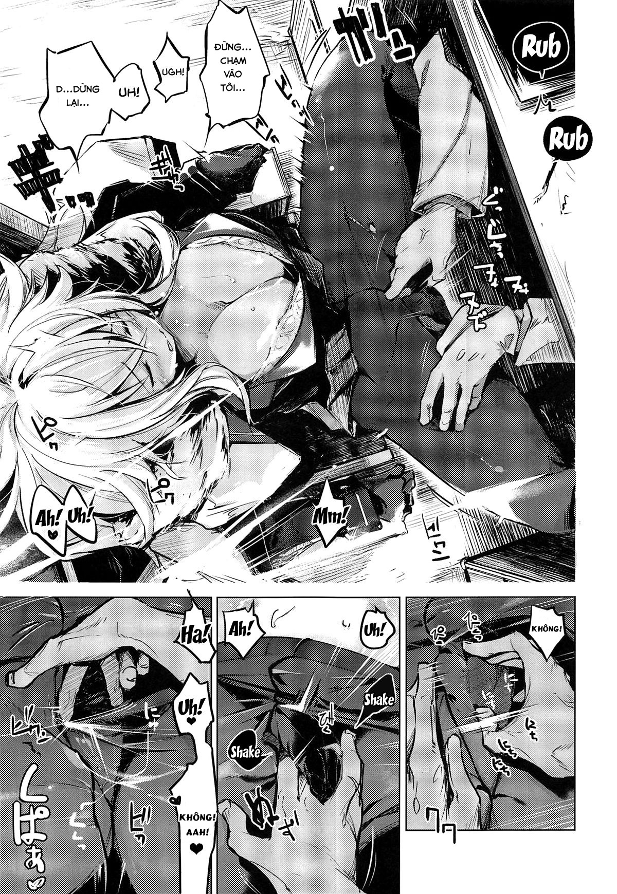Đọc truyện hentai Yami ni Sasayaku Kanbi (Azur Lane) - Oneshot