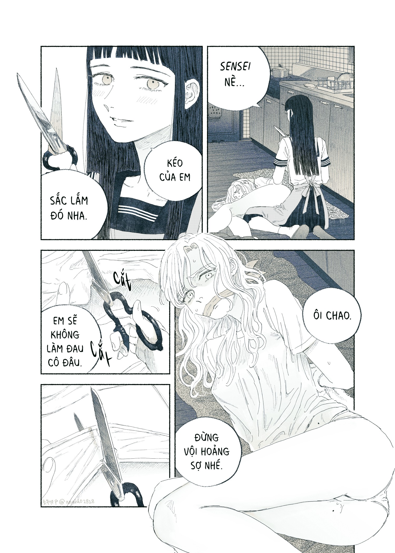 Đọc truyện hentai Chuyện về nữ giáo viên bị học sinh yandere nhấn chìm trong dục vọng - Tôi bị dằm trong tim