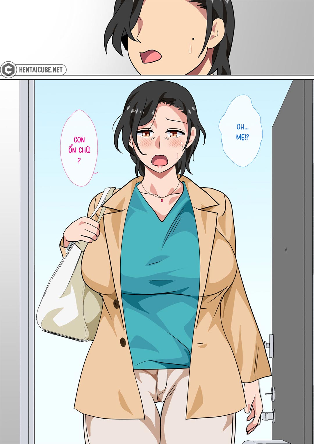 Đọc truyện hentai Câu chuyện về việc tôi đã thổ lộ tình cảm của mình với mẹ và bà cho tôi quan hệ tình dục với bà chỉ trong một ngày - Chap 2A