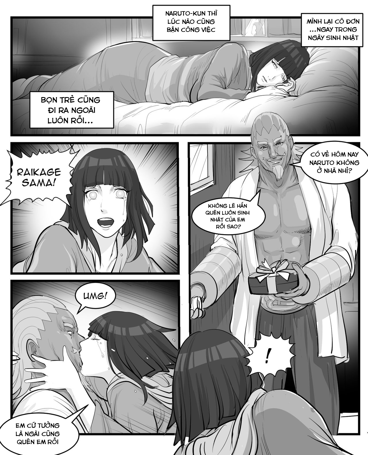 Đọc truyện hentai Late birthday present (Naruto) Oneshot
