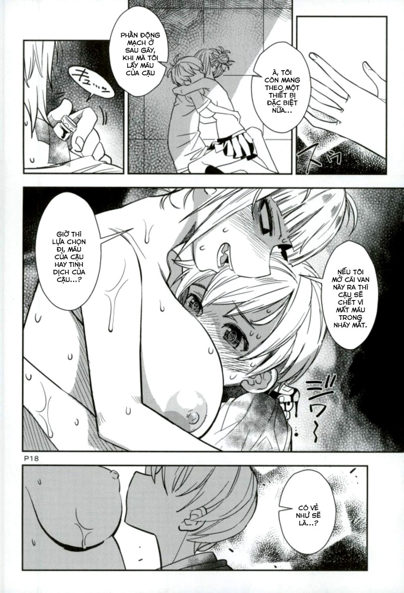 Đọc truyện hentai Mất máu hay mất tinh trùng !? - Oneshot
