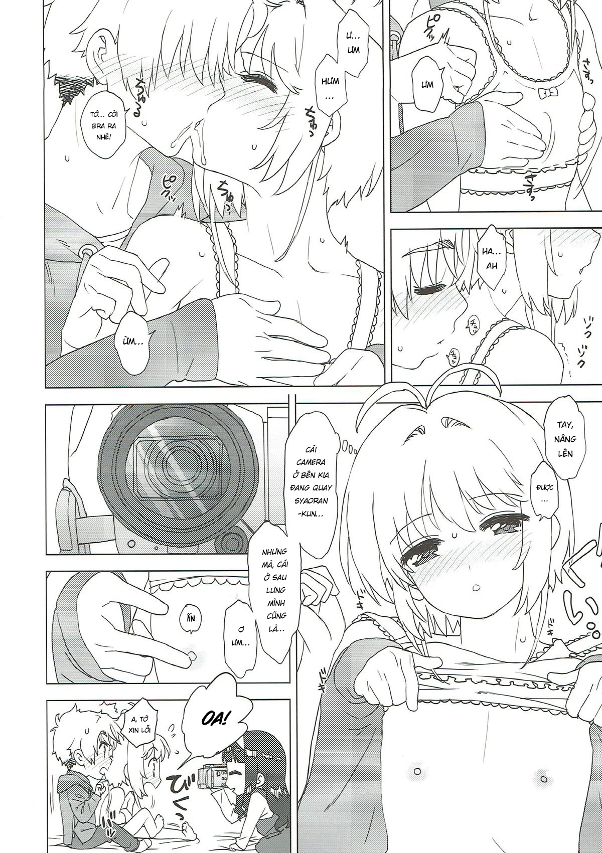 Đọc truyện hentai Làm video cùng Sakura và Syaoran - Oneshot