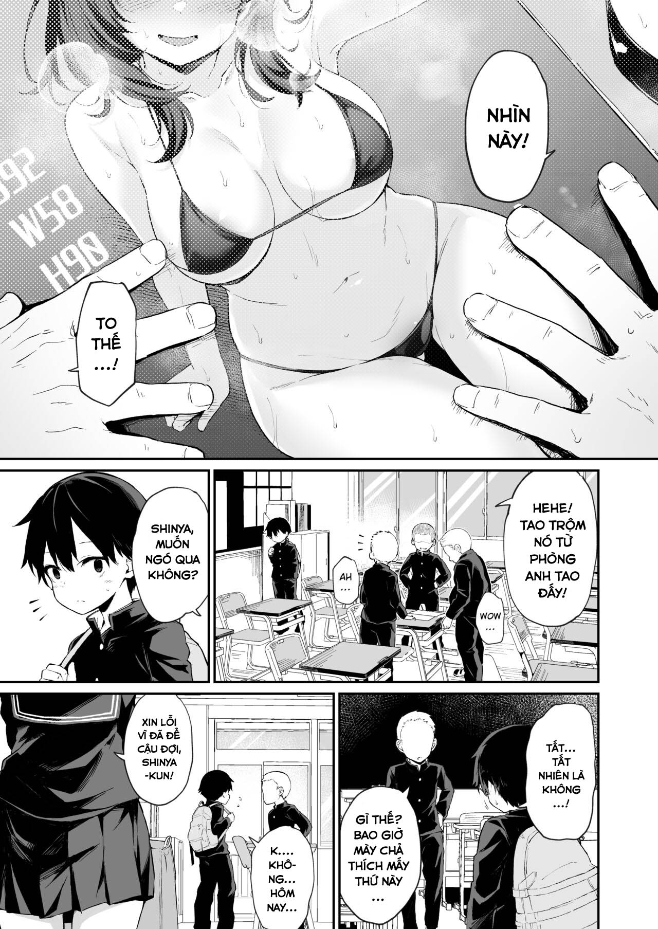 Đọc truyện hentai Bí mật dơ bẩn - Oneshot