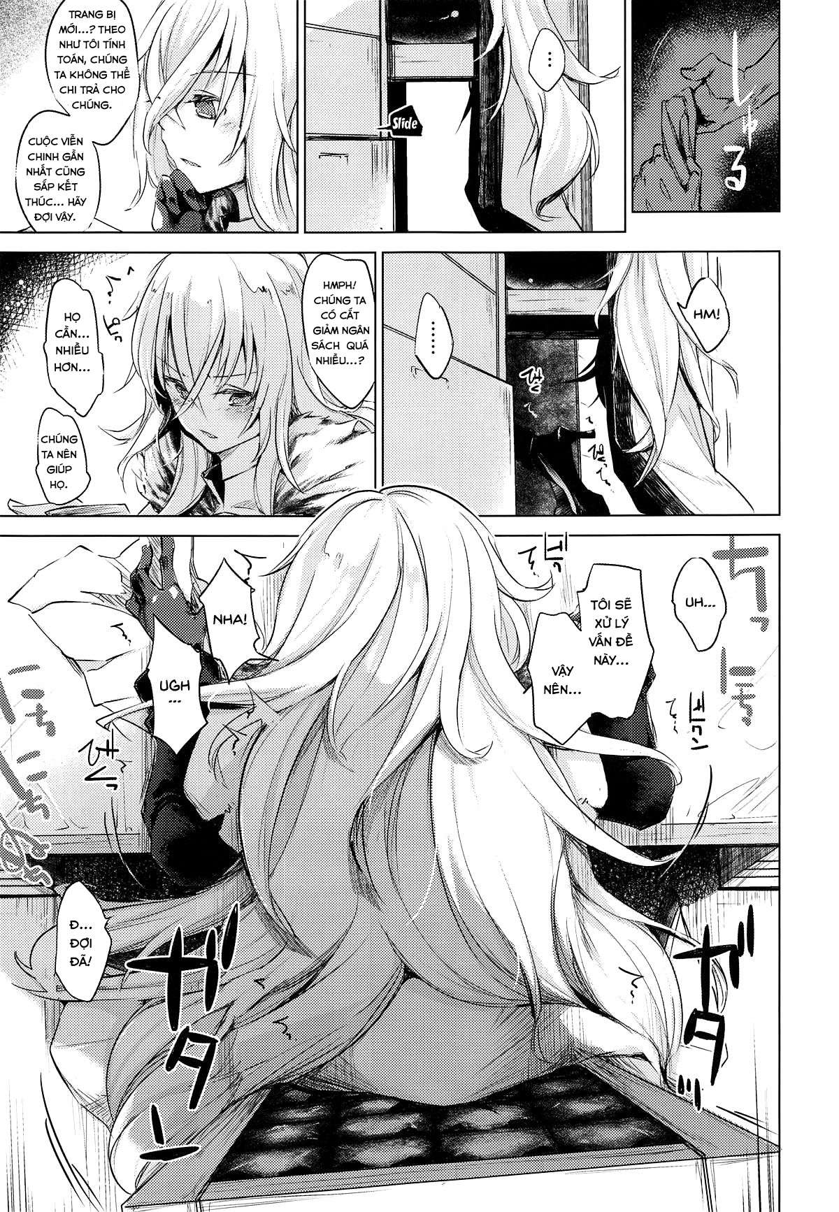 Đọc truyện hentai Yami ni Sasayaku Kanbi (Azur Lane) - Oneshot