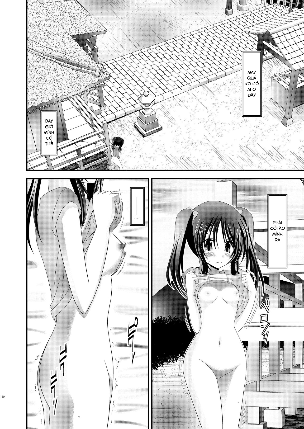 Đọc truyện hentai Cô gái thích khoả thân - Ngoại truyện 1: Thủ dâm ở chùa