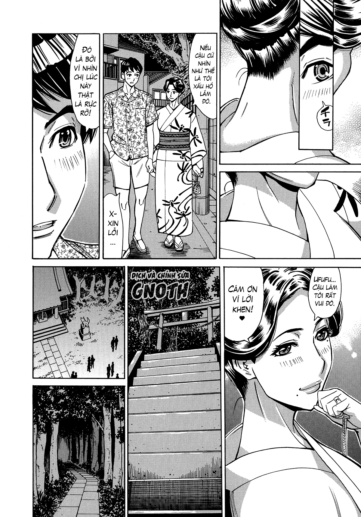 Đọc truyện hentai Hitozuma Koi Hanabi - Chap 1 - Ngoại tình với trai trẻ (1)