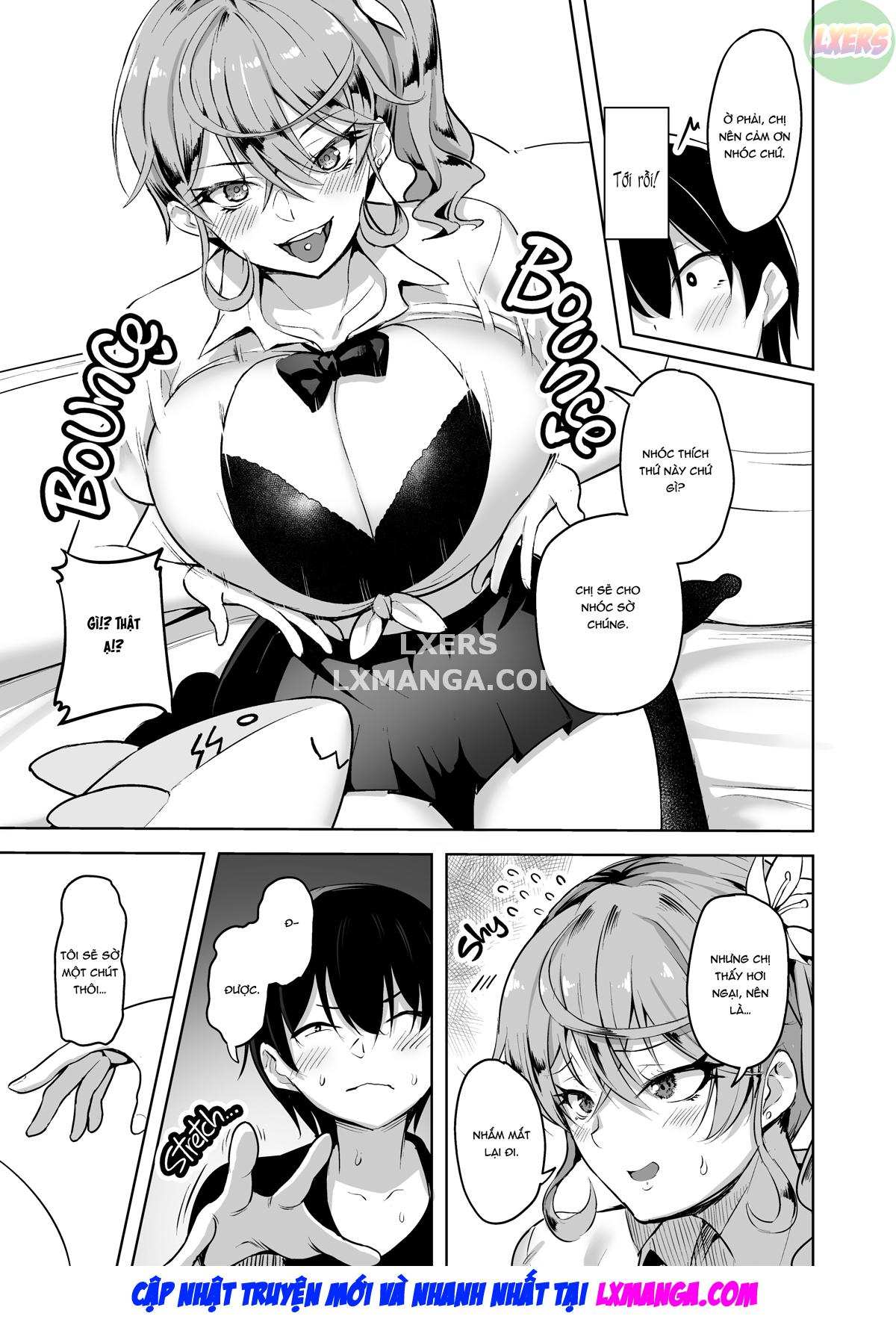 Đọc truyện hentai Tôi nhìn thấy một nữ sinh trung học dễ thương đang quan hệ tình dục với cậu - Oneshot