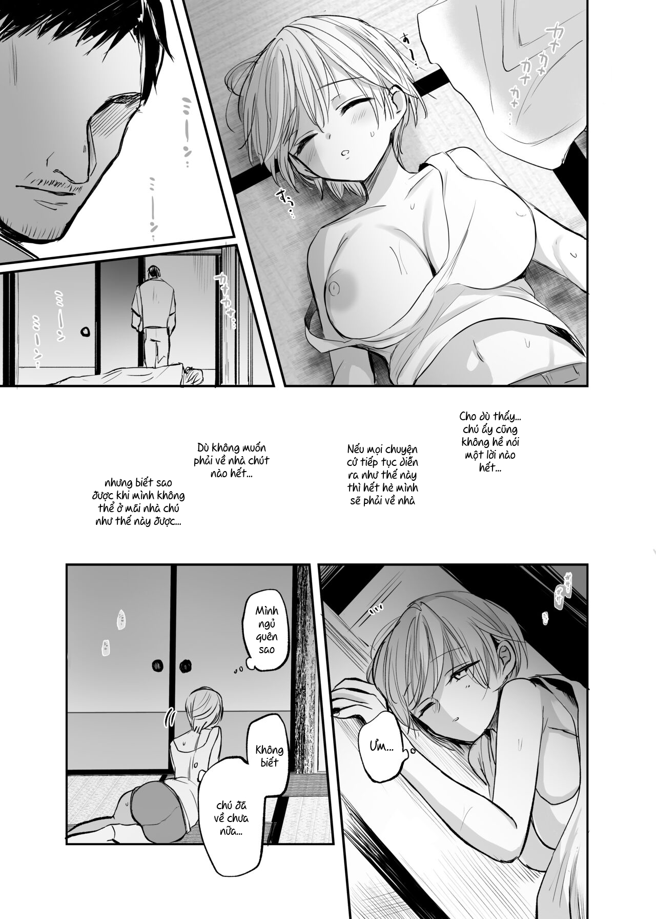 Đọc truyện hentai Sau khi trở thành nữ, tôi và chú... - Oneshot