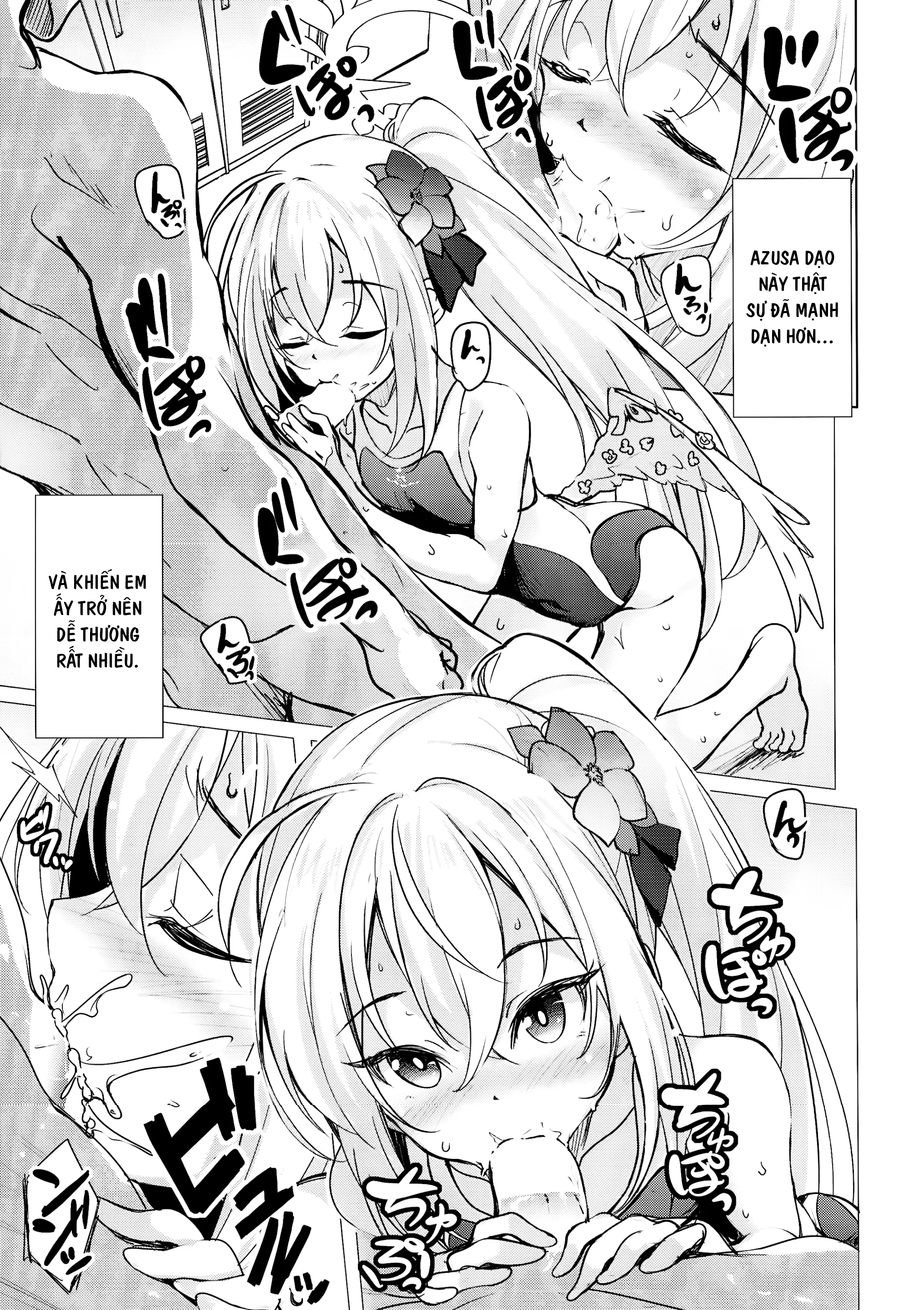 Đọc truyện hentai Chơi bé Azusa tại trường - Oneshot