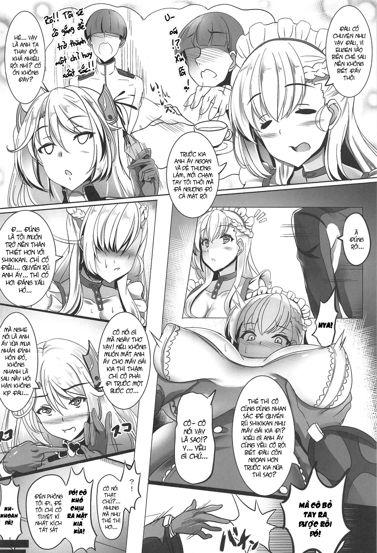 Đọc truyện hentai Rắc rối của người giúp việc - Oneshot