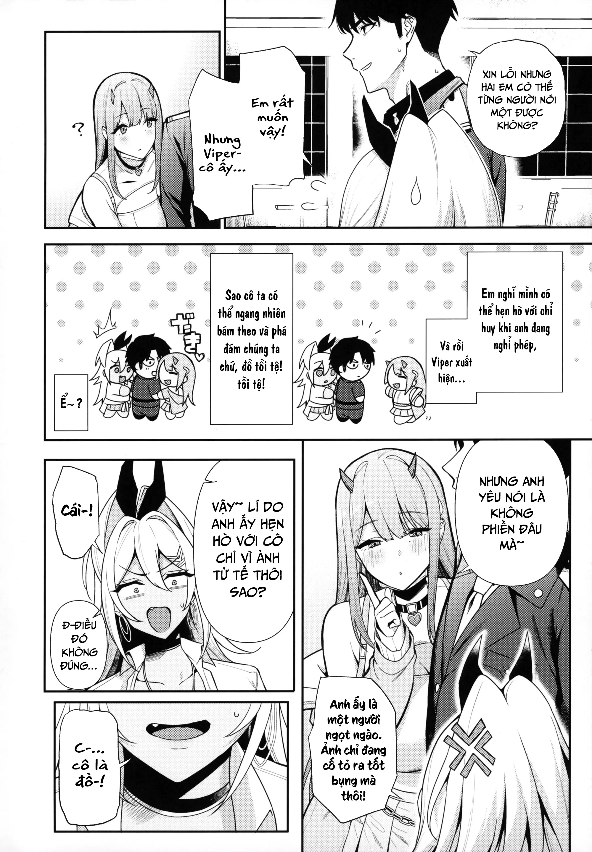 Đọc truyện hentai Cuộc thách đấu của các cô gái - Oneshot