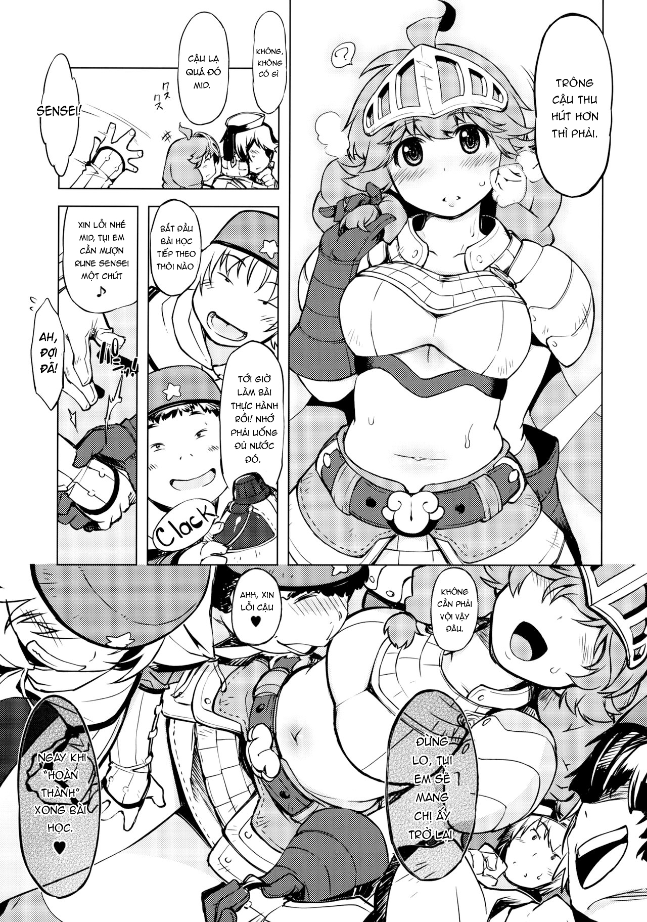 Đọc truyện hentai Ngủ đi, thưa ông - Onemuri Rune Sensei