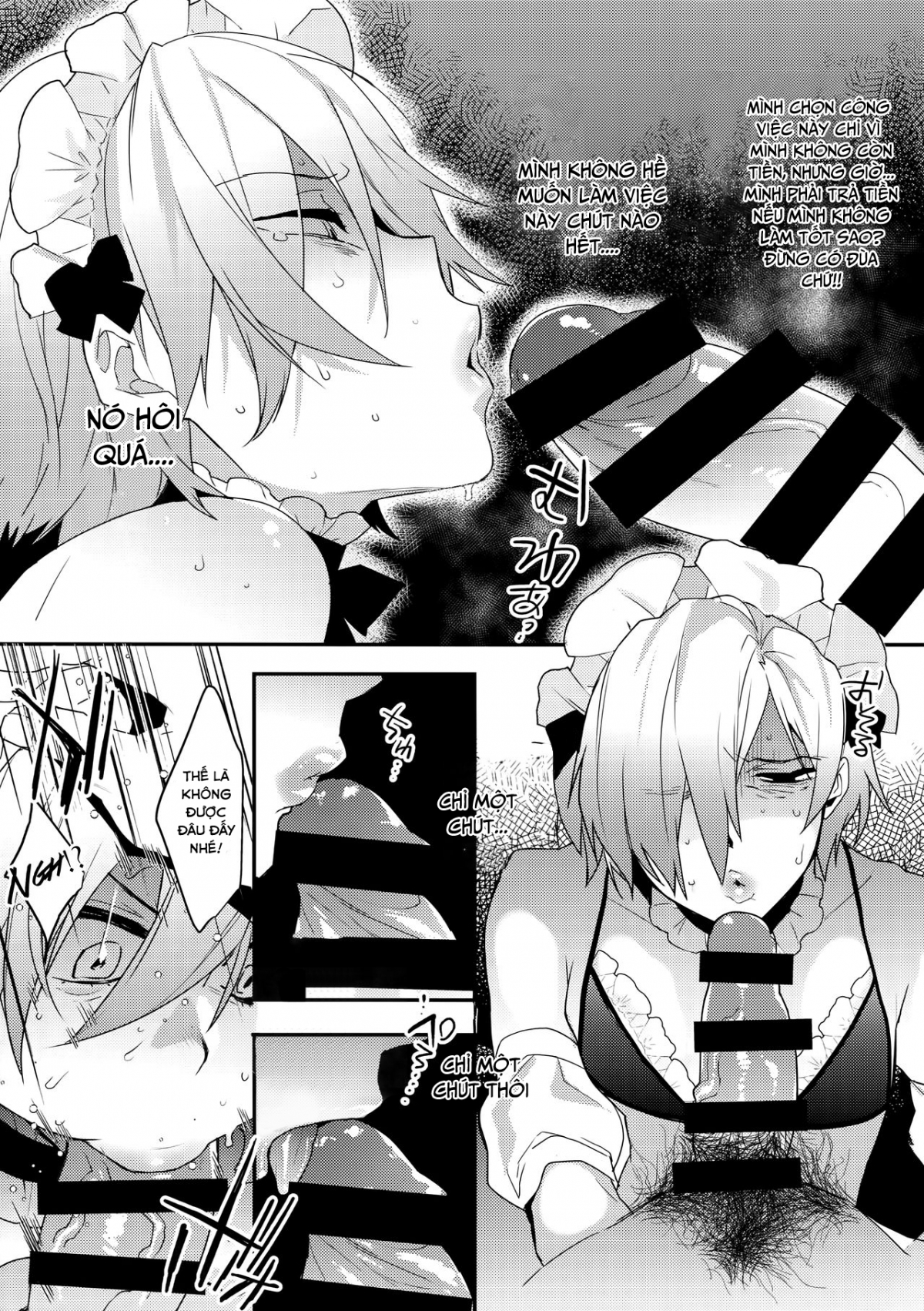 Đọc truyện hentai Dokidoki Mesu Ochi Gohoushi Challenge - Chap 1