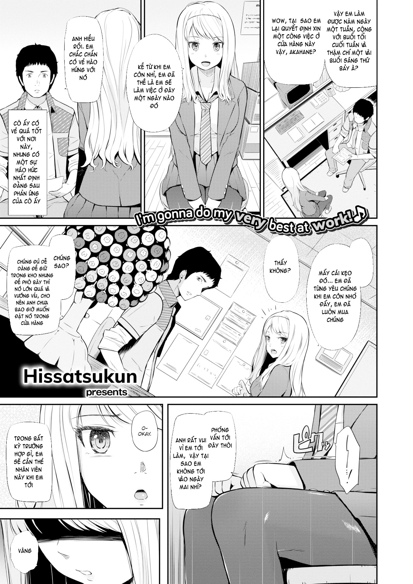Đọc truyện hentai Cheeky Gal Job - Oneshot