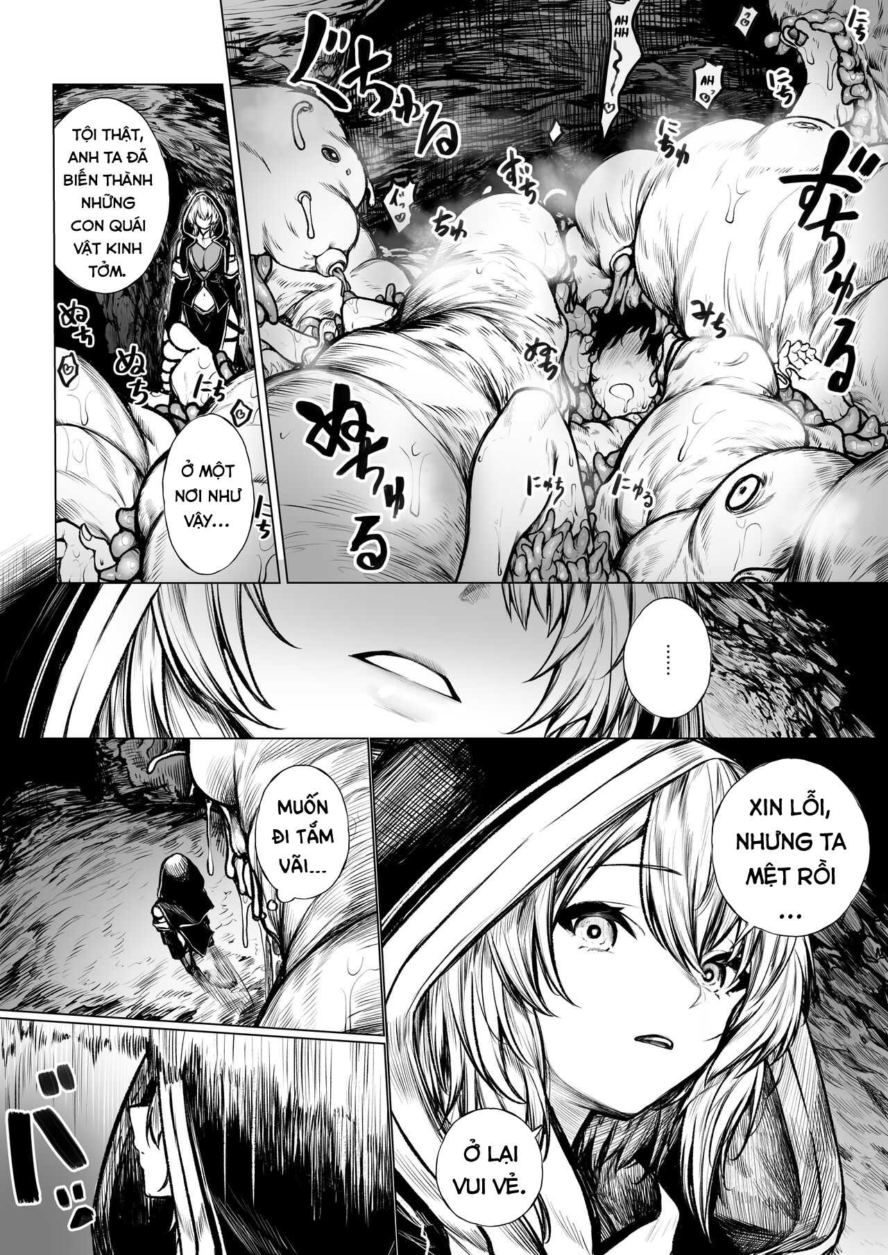 Đọc truyện hentai Câu Chuyện Về Cô Pháp Sư và Đám Côn Trùng - Oneshot
