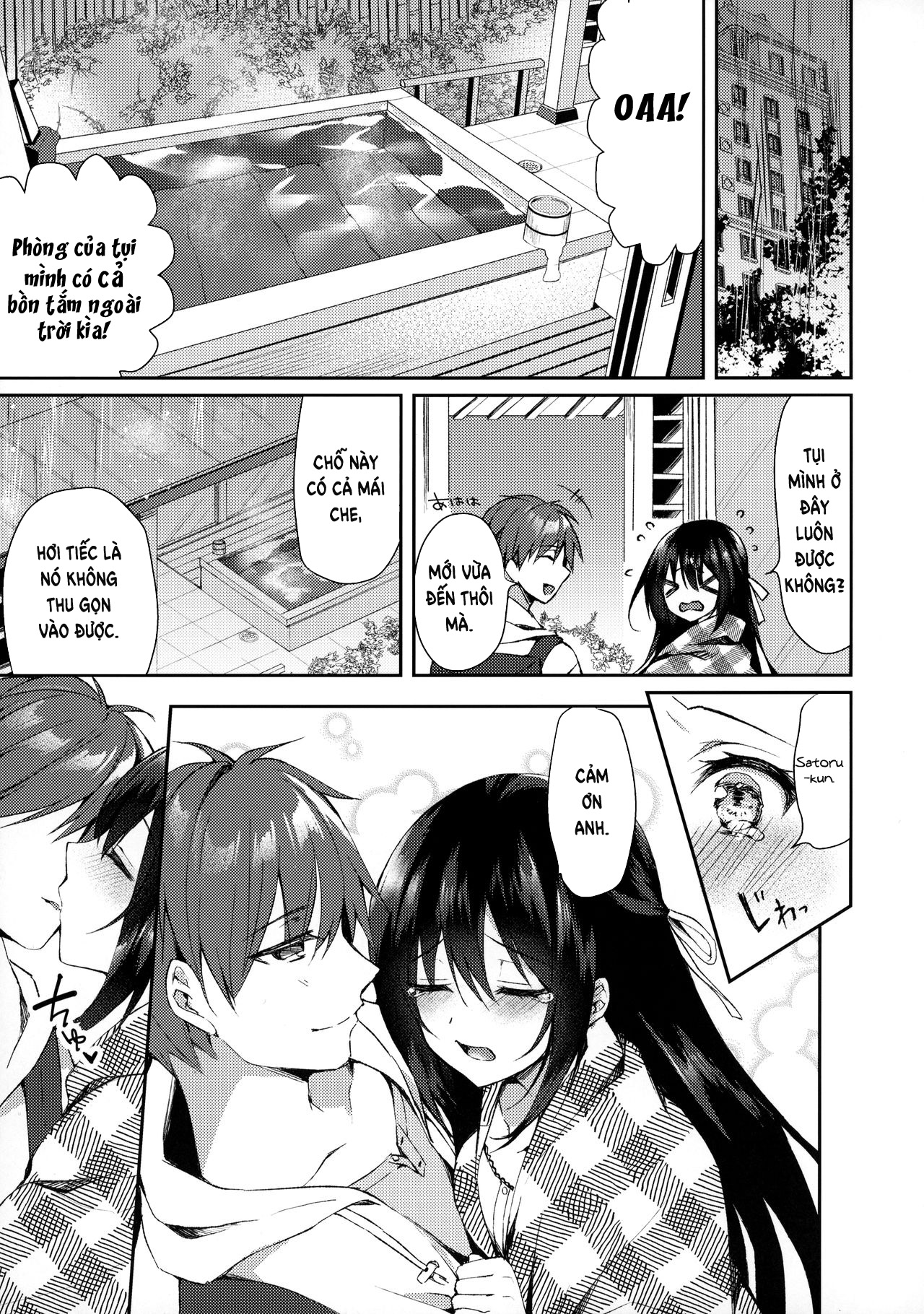 Đọc truyện hentai Bầu trời sao nơi khu vườn thu nhỏ - Oneshot