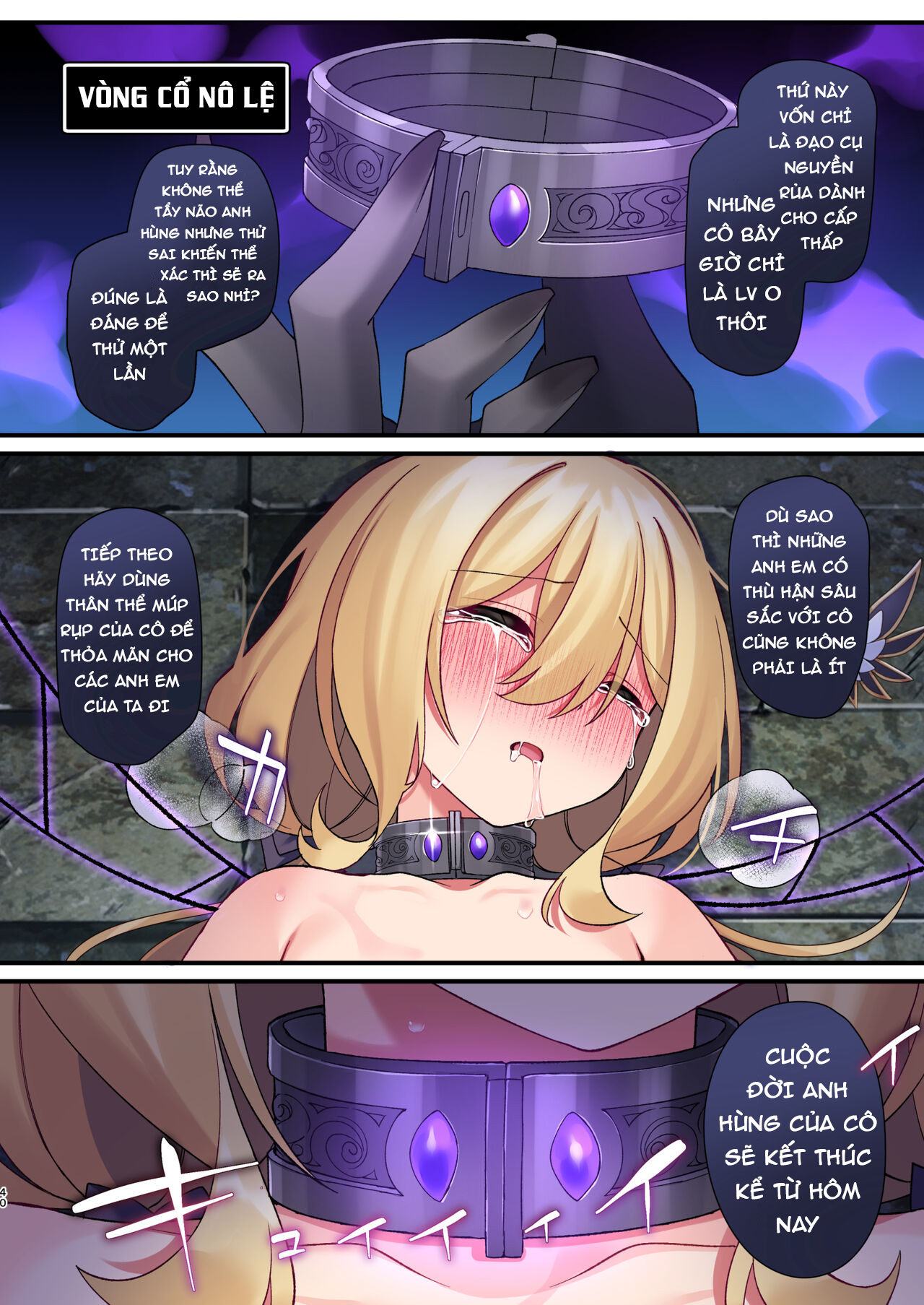 Đọc truyện hentai Cuộc Phiêu Lưu của Nữ Anh Hùng kết thúc - Oneshot