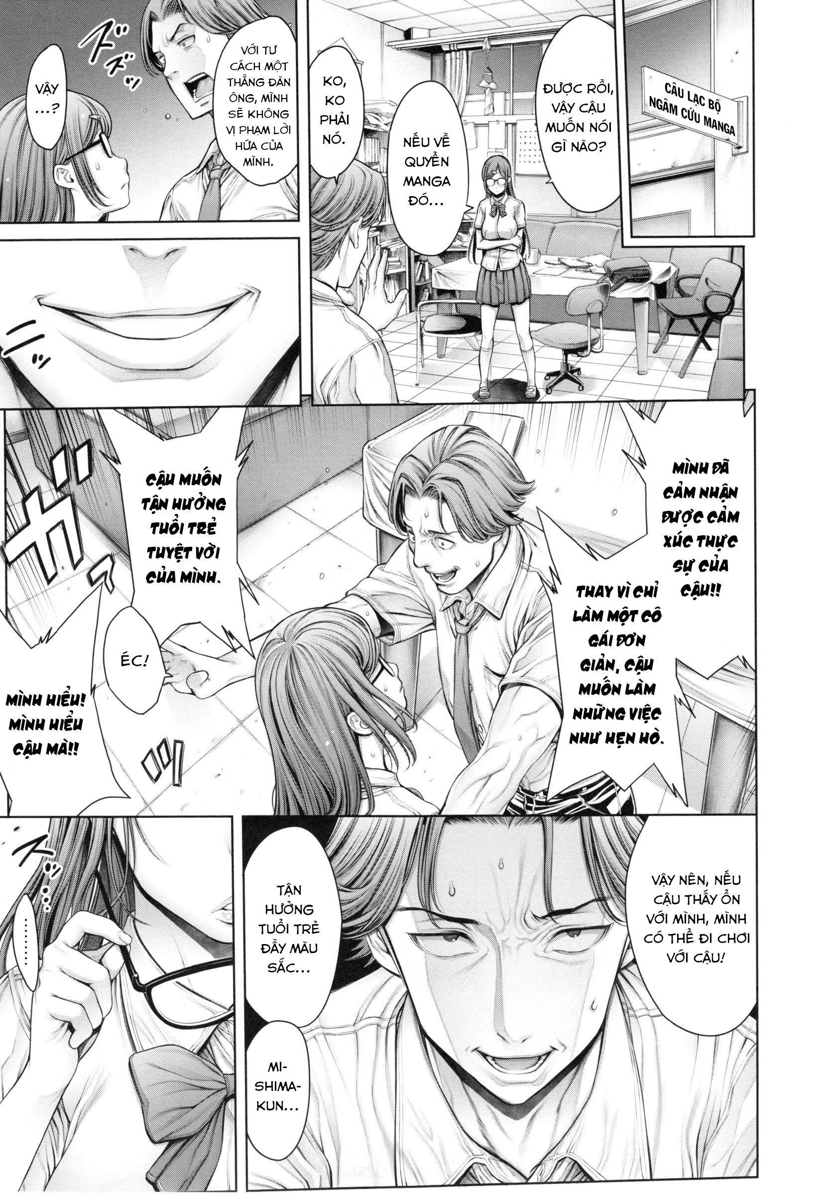 Đọc truyện hentai School Caste - Chap 4 tỏ tình